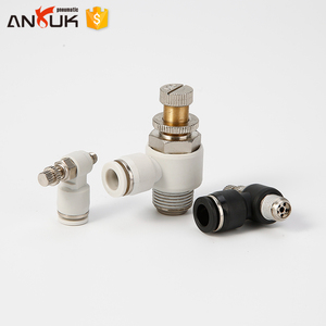 <span class=keywords><strong>Serie</strong></span> SL de una manera de la válvula del acelerador de mano controlador de velocidad de conexión neumática control - Product Image 2
