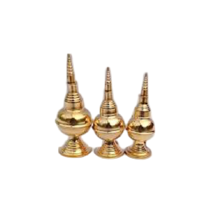 ของตกแต่งรอมฎอนสีชมพูทองหรูหรา ชั้นวางเสิร์ฟแบบโมเดิร์นสไตล์อิสลาม พร้อมพระจันทร์เสี้ยว ของประดับตกแต่งบ้านสำหรับวันอีดมูบาร็อค - Product Image 4