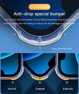 Funda transparente de TPU a prueba de golpes para teléfono móvil, carcasa superior para <span class=keywords><strong>iPhone</strong></span> - Product Image 3