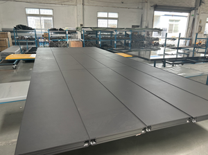 Puertas de garaje automáticas de aluminio modernas de Master Home Puertas a prueba de huracanes <span class=keywords><strong>para</strong></span> superficie terminada de Villa - Product Image 4