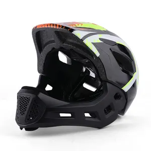 CE CPSC Approved Full Face Bike Helmet Downhill Helmet Bike Bicycle Downhill Bike Helmet With Chin Guard For Children Teenager