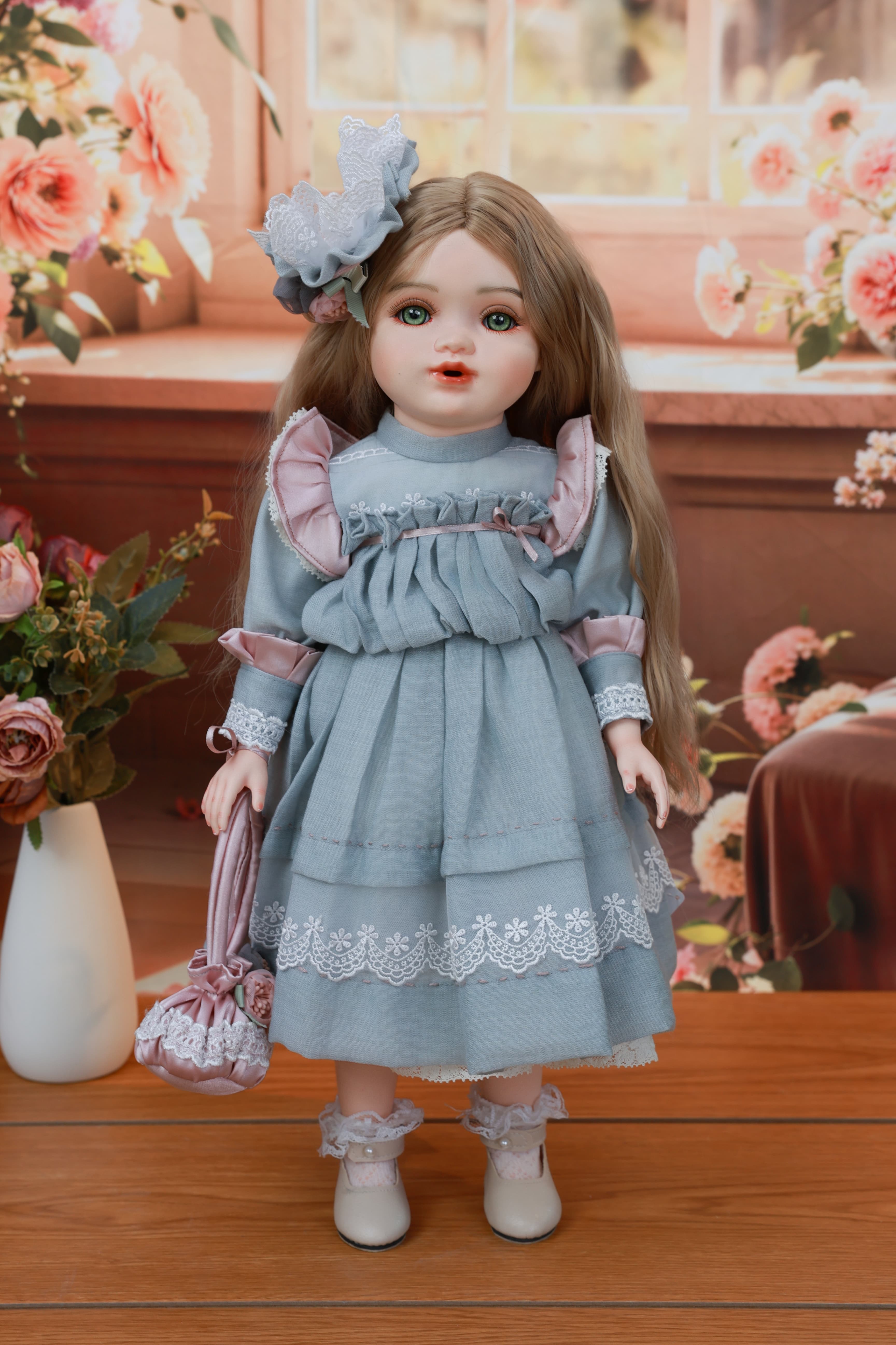 muñeca de porcelana de 18 pulgadas 9