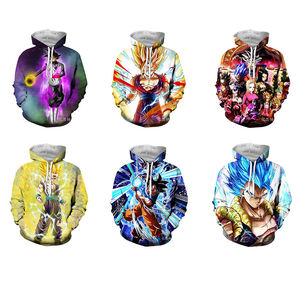 Bajo MOQ personalizado 100% poliéster <span class=keywords><strong>Dragon</strong></span> Goku <span class=keywords><strong>Ball</strong></span> <span class=keywords><strong>de</strong></span> talla grande <span class=keywords><strong>sudaderas</strong></span> con capucha y <span class=keywords><strong>sudaderas</strong></span> para hombre 3D Anime Hoodie Goku Hoodie - Product Image 5