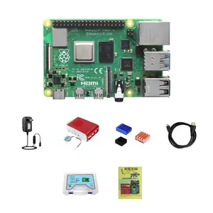 New Original Raspberry Pi 4B 1GB 2GB 4GB 8GB BCM2711 computer in stock Raspberry Pi 4 Model B No sd card Kits Development Board