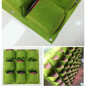 Sac de culture en tissu d'aération en feutre écologique pour intérieur et extérieur, jardin vertical, matériau pour animaux de compagnie, pot de fleurs - Product Image 5