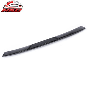 สปอยเลอร์หลังคาสไตล์ JDM สีดำเงา สำหรับ Honda Civic Sedan ปี 2016-2021 - Product Image 2