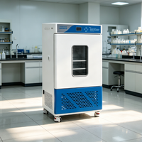 Incubateur de table stable pour température et humidité, avec plage de 40%-90% HR, uniformité de 1°C, pour le vieillissement des composants électroniques en laboratoire