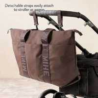 Großhandel Premium Wickeltasche Kinderwagen-Organizer Große Kapazität Stilvolle Wickeltasche Tragetasche Mutter-Handtasche Schultertaschen