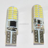 Pièces et accessoires automobiles, systèmes d'éclairage automobile, ampoule LED stroboscopique pour voiture, clignotant latéral, feu de recul, T10 24 LED clignotantes