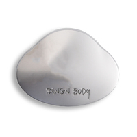 Vente en gros de miroir cosmétique compact rotatif en forme de nuage en métal argenté