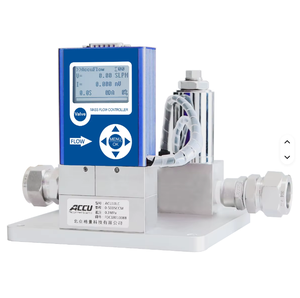Accu Digitale Waterstroom Meter Lcd-Display Controller Draad Aansluiting Vloeistofstroom Meter - Product Image 5