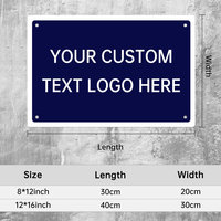 Panel de plástico metálico de aluminio colgante impreso UV-estable personalizado publicidad signo Dibond para valla