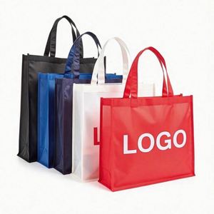 Sacs écologiques personnalisés en gros, impression sur sacs non tissés, cadeaux promotionnels, sacs de shopping réutilisables en tissu avec votre logo - Product Image 1
