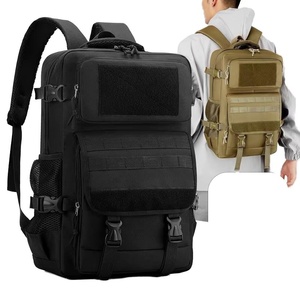 Sac à dos de mode 2026 grande capacité, noir simple, pour hommes, nouveau design, multifonctionnel, pour le sport et les voyages en extérieur B0029 - Product Image 1