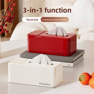 Nouvelle arrivée boîte à mouchoirs salon haut de gamme accessible luxe boîte à mouchoirs chic sens boîte à serviettes pour la maison - Product Image 5