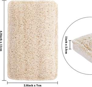 Esponja <span class=keywords><strong>de</strong></span> cocina <span class=keywords><strong>de</strong></span> coco y algodón para baños y cocinas, <span class=keywords><strong>estropajo</strong></span> natural biodegradable <span class=keywords><strong>de</strong></span> celulosa <span class=keywords><strong>Luffa</strong></span> - Product Image 4