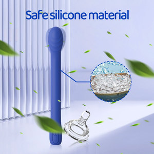 Fuerte terremoto vibrador silencioso para mujer varita de silicona punto G orgasmo masturbación masaje divertido USB recargable 10 frecuencias - Product Image 4