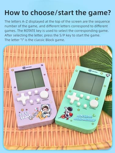 Large Screen Game <b>Console</b> <b>Retro</b> Nostalgic Classic Children's <b>Handheld</b> Game Toy - Product Image 4
