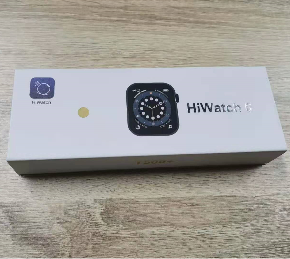 Factory direct 1.75 Inch Full Screen T500+ HiWatch 6 Smart Watch Series 6 Reloj Iwo 11 12 13 Smartwatch PK w26 t500