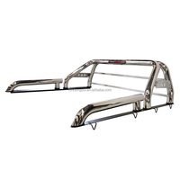 Nouveau design en acier inoxydable avec lumière LED Pièces automobiles Roll Bar pour Ford F150 Hilux