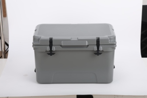 65L tùy chỉnh thiết kế rotomolded cứng hộp mát với nắp ghế đệm cách điện băng ngực hộp mát cho chèo thuyền cắm trại BBQ - Product Image 3