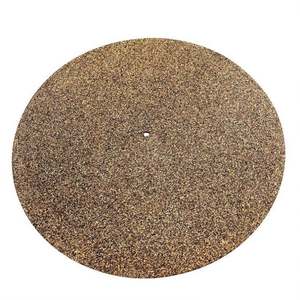 Customized 298MM Silk Printed <b>Turntable</b> <b>Mat</b> Anti-Slip 3MM Cork Disc Record Slipmat - Product Image 4