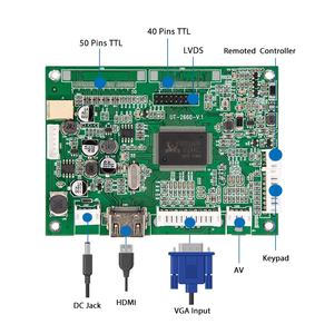 หน้าจอ LCD ของแท้จาก BOE ขนาด 8 นิ้ว แบบ TN สีขาวปกติ ความละเอียด 800*600 แบบ SVGA พอร์ต TTL 50 พิน สาย <span class=keywords><strong>FPC</strong></span> โมดูล LCD ขนาด 8 นิ้ว - Product Image 4