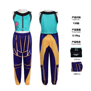 Nuevo <span class=keywords><strong>Disfraz</strong></span> de Cazadora de Demonios de la Película K-Pop Mira Rumi Zoey, Diseño Impreso en 3D, Conjuntos de Cosplay para Niñas - Product Image 5