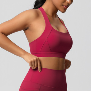 Croix beauté dos serré Yoga gilet sport soutien-gorge antichoc haute résistance soutien-gorge Pilates course en plein air Fitness vêtements femmes - Product Image 5