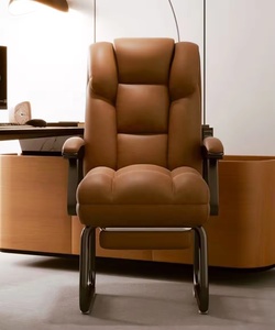 Chaise de bureau exécutive moderne et confortable avec fonction de sieste inclinable, idéale pour les bureaux d'entreprise, la maison, l'étude, les postes informatiques et les petits studios - Product Image 3