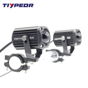 TIYPEOR バイク用ワイヤレススイッチ 50W スポットライト IP68 防水 フォグライト CNC アルミ ハイ/ロービーム 補助駆動ヘッドライト - Product Image 3