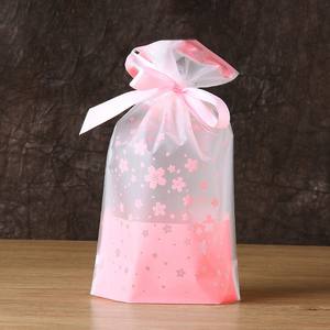 Bolsa de regalo portátil al por mayor con lazo de cinta, ideal para Navidad y Año Nuevo, para empacar pasteles y galletas. - Product Image 5