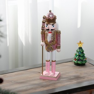 Décoration <span class=keywords><strong>de</strong></span> Noël SHUANGYUAN <span class=keywords><strong>Casse</strong></span>-<span class=keywords><strong>noisette</strong></span> en bois Figurine debout Grande taille Décoration intérieure <span class=keywords><strong>Casse</strong></span>-noisettes - Product Image 5