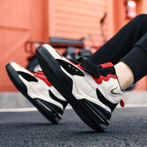 Commercio all'ingrosso di alta qualità <span class=keywords><strong>scarpe</strong></span> da uomo in pelle di moda con cuscino d'aria da esterno per la corsa di marea <span class=keywords><strong>scarpe</strong></span> da passeggio Casual resistenti all'usura - Product Image 6