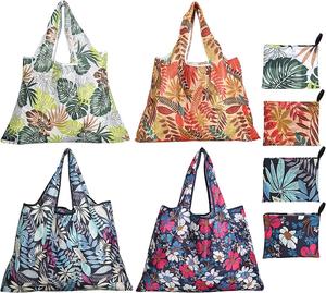 Bolsa de Compras Plegable Reutilizable, Expandible, Resistente, de Poliéster RPET Ecológico con Logotipo Personalizado - Product Image 1