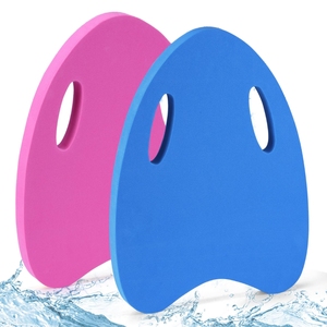Planche flottante en EVA en forme de requin à double trou, légère, pour l'entraînement à la natation en piscine, pour adolescents et adultes, impression personnalisée - Product Image 1