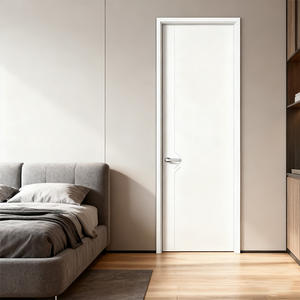 התאמה אישית פנים מודרנית דלת עץ מלמין לוח עץ מלמין לוח בית ספר הבית - Product Image 2