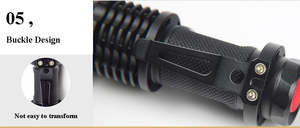 Высококачественный алюминиевый зум черный Xhp50 <span class=keywords><strong>800</strong></span> Люмен Usb Перезаряжаемый Uv Mini 365Nm черный свет ультрафиолетовый фонарик - Product Image 5