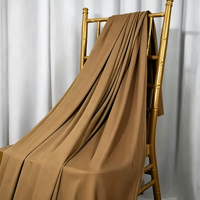 Vente directe usine – Rideaux de scène modernes et élégants en soie de lait, occultants à 90 %, taille et couleur personnalisables pour mariage