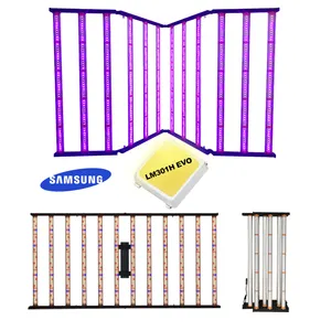 4X8ft LM301H EVO 730纳米远红防水垂直养殖带可调光全光谱2023 1500瓦室内发光二极管生长灯