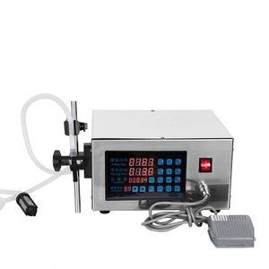 Machine semi-automatique électrique de haute précision 5-3500 ml pour le remplissage numérique de liquides en sachets/bouteilles (aliments, boissons, huiles) - Product Image 4