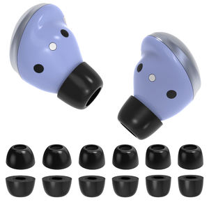 Embouts en mousse à mémoire de forme AhaStyle Premium pour Samsung <span class=keywords><strong>Galaxy</strong></span> <span class=keywords><strong>Buds</strong></span> Pro Confort supérieur Isolation acoustique Ajustement parfait Anti-Si - Product Image 2