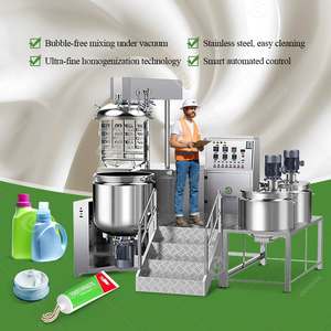 Homogeneizador de Diseño para Emulsificar, Mezclador de Ollas, Elevador Remoto, <span class=keywords><strong>Crema</strong></span>, Miel, 50 Litros, 100l, 600l, Máquina de Vacío Pequeña - Product Image 2