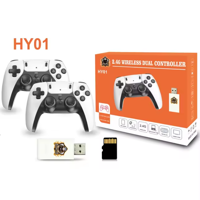 Retro Classic HY01 2.4G Handheld Wireless Controller Gamepad Android 4K HD 20000+ Game Box Video Game Stick 4k Game Console