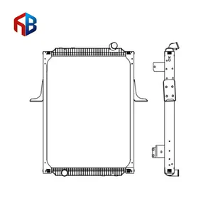 رادياتير السيارات الثقيلة رينو شاحنة 5001861376 محرك التبريد المبرد