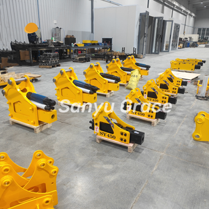 Yantai Sanyu SY350 disjuntor hidráulico com 35mm cinzel para Mini Digger - Product Image 5