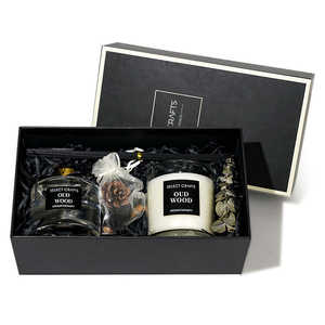 Set de Regalo AIKUN de Velas Aromáticas de Cera de Soja Prémium Personalizadas en Caja de Lujo para Cumpleaños, Día de San Valentín, Diwali - Difusor de Aroma al por Mayor - Product Image 4