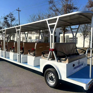 Renqi Vehículo Eléctrico Personalizado de 23 Asientos con Techo Abierto, Motor AC de 72V/11kw, Autobús Turístico para Viajes y Visitas Turísticas - Product Image 2