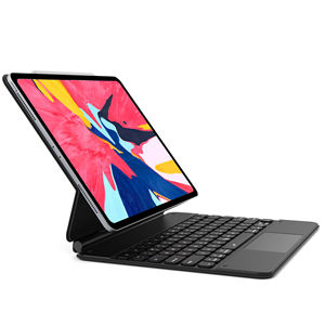 Nuova Tastiera Wireless BT Smart Trackpad Full Size per <span class=keywords><strong>iPad</strong></span> Air 5a Gen e <span class=keywords><strong>iPad</strong></span> Pro 11/12.9 Pollici USB Ultra Sottile Retroilluminata RGB - Product Image 1