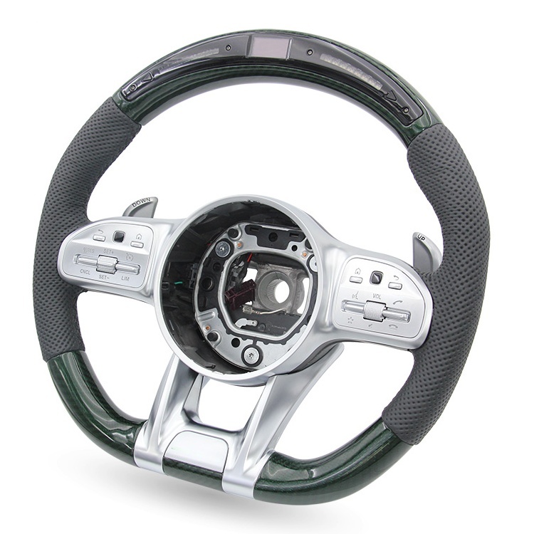 Complete Car Carbon Fiber LED Steering Wheel (Mercedes-Benz Fitment), photo 4